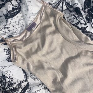 Espritmur gold tank top